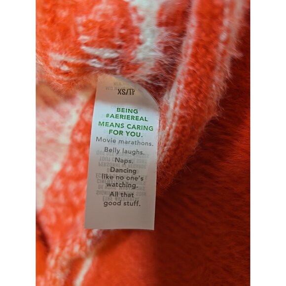 Aerie Women's Oversized Long Sleeve Crew Neck Cool Vibes Sweater Size XS - Picture 7 of 15